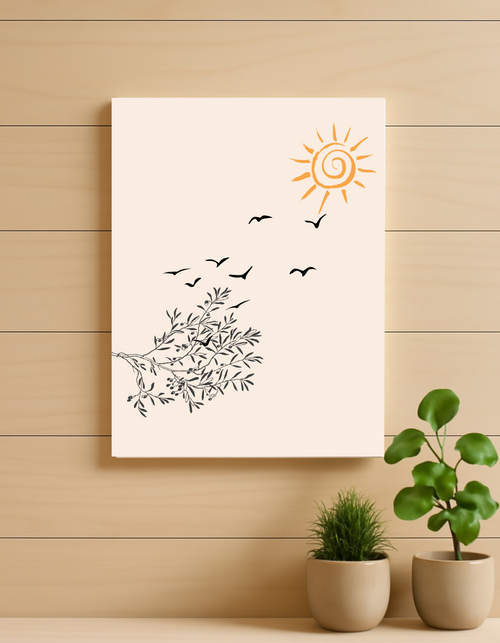 Branch Outlines : Canvas