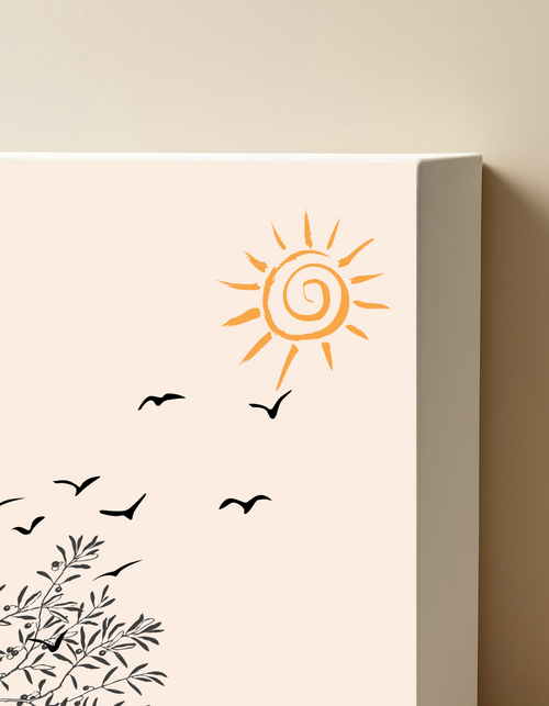 Branch Outlines : Canvas